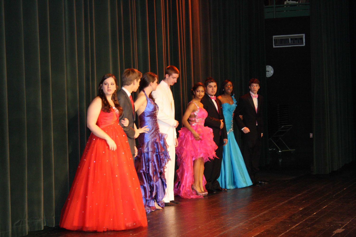 Prom fashion show becomes a topsy-turvy success