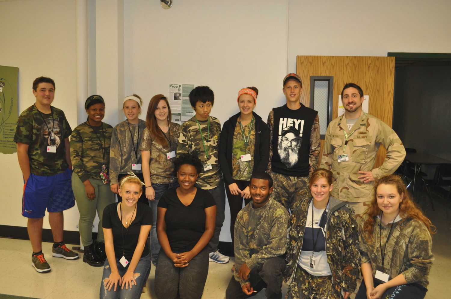 Duck Dynasty/Camo Day has a big turnout