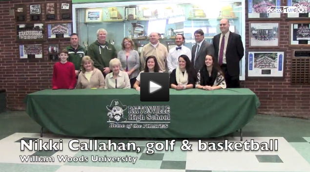 VIDEO+Five+student-athletes+sign+to+play+sports+in+college