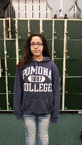 Daniela Hinojosa was accepted to Pamona College through the Questbridge Program.