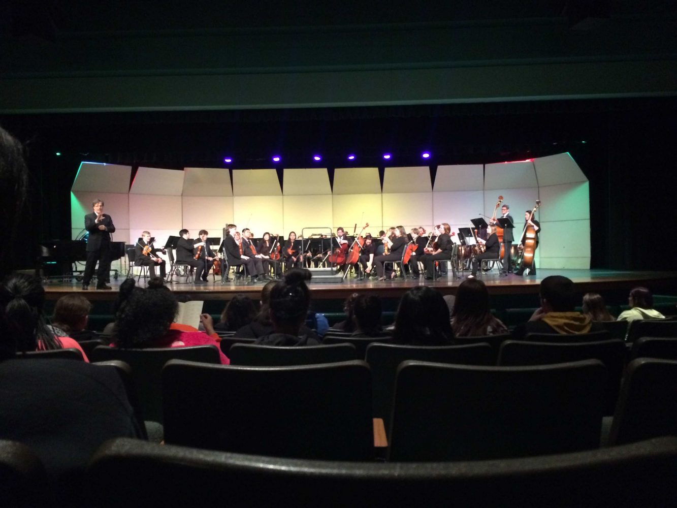 Western Illinois University orchestra recruiting tour performs at Pattonville
