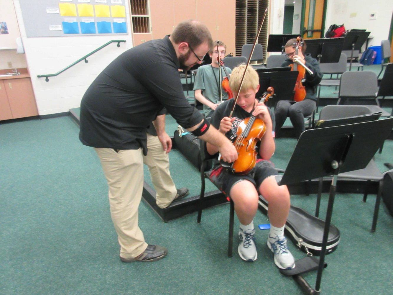 Mr. Michael Dunsmoor joins Pattonville as new orchestra teacher