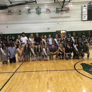 The 2016 Homecoming court was introduced during Monday's pep assembly.