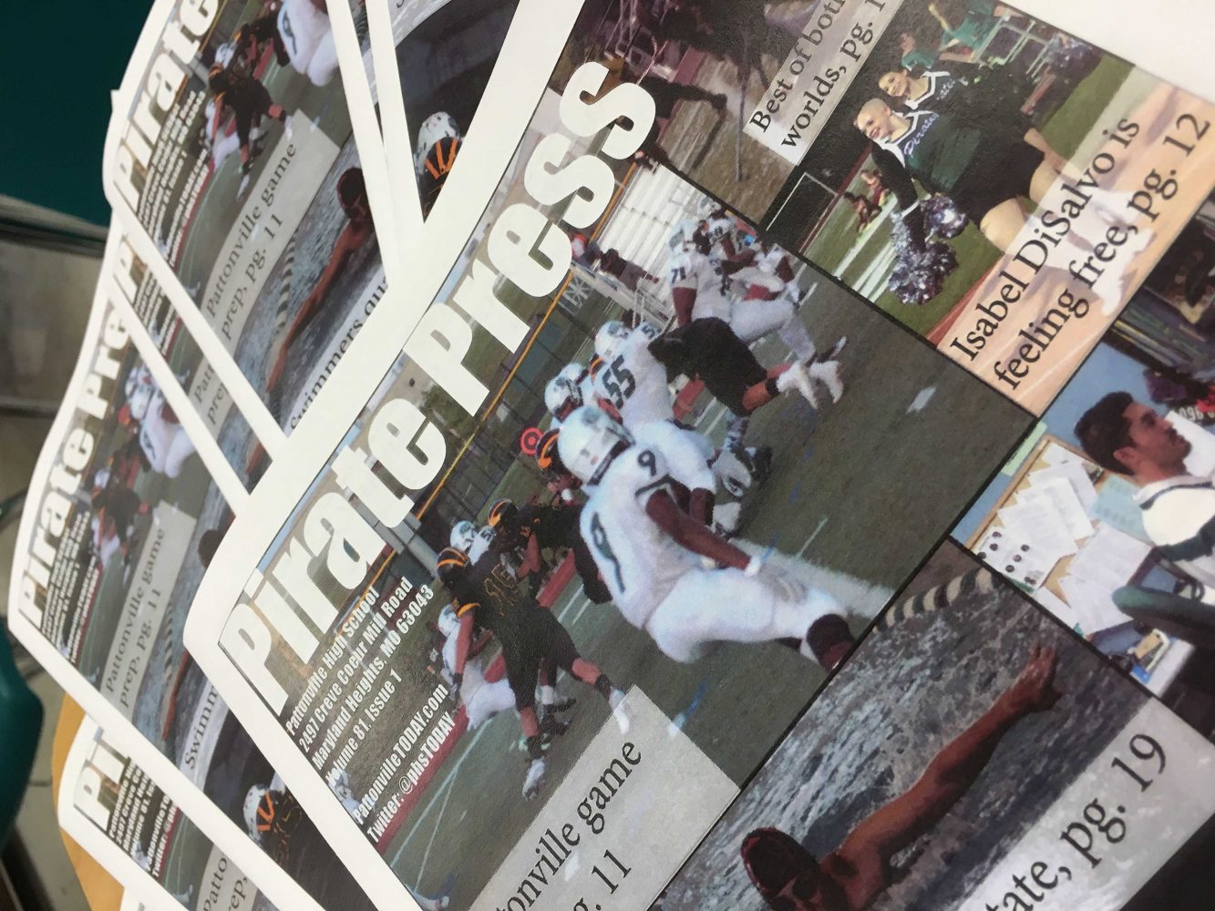 ISSUE Read the September 2016 issue of the Pirate Press