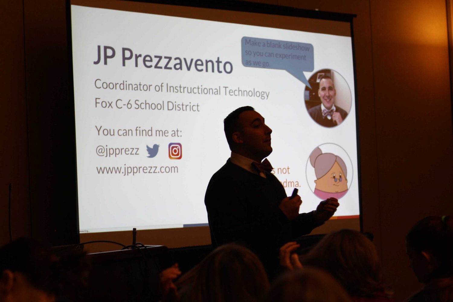 Prezzavento uses Google Slides to create exciting presentations