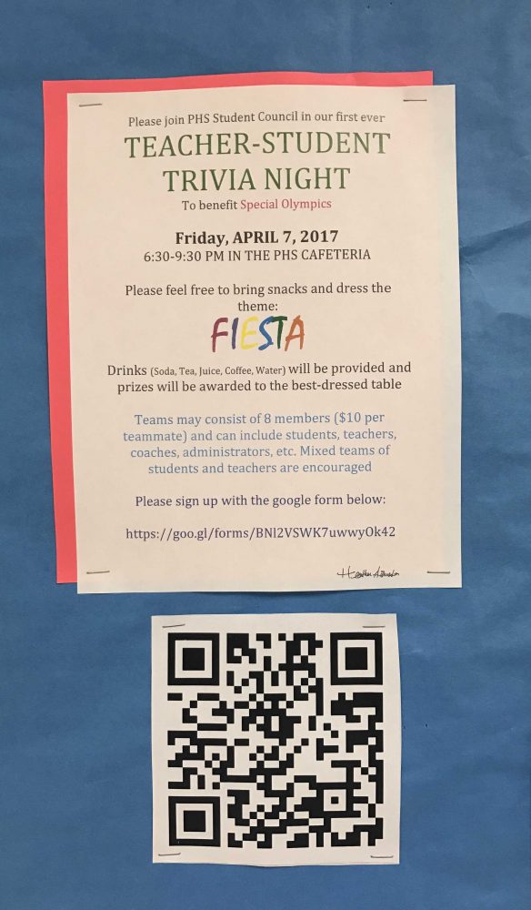 You can sign up using these flyers hanging around the building or pick one up in the Stuco store. 