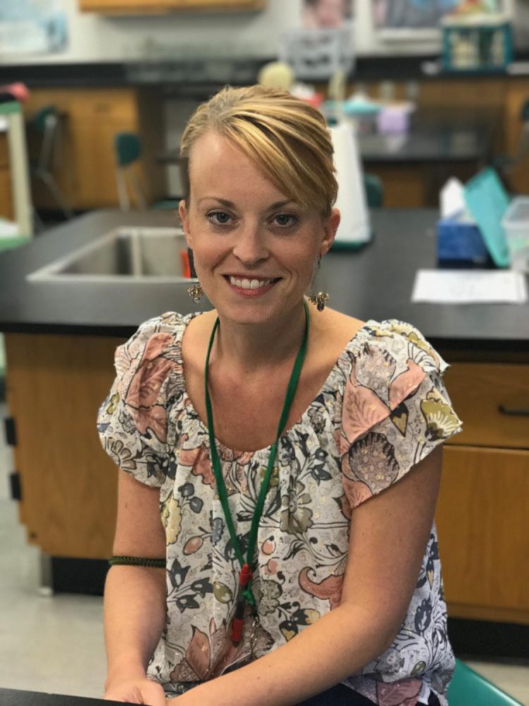Ms. Katherine Kessler is a new science teacher at the high school.