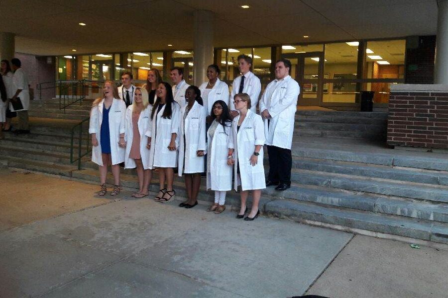 Biomedical program holds White Coat Ceremony to honor students