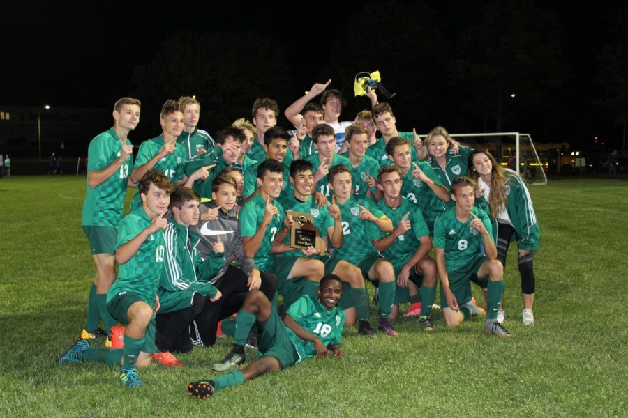 Soccer wins back-to-back District championships
