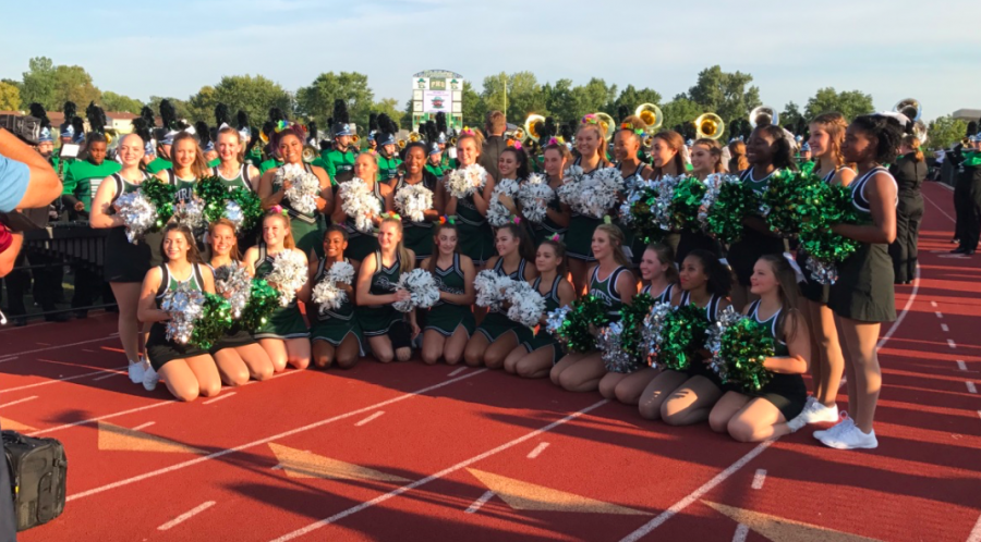 Channel 2s visit on Friday, Oct. 13, will mark the second time a news channel has visited Pattonville before a football game. Channel 5 broadcasted live from the stadium before the Pirates first game of the season.