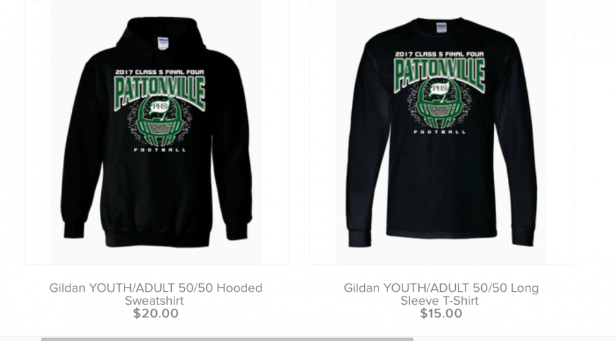 Playoff apparel available for purchase