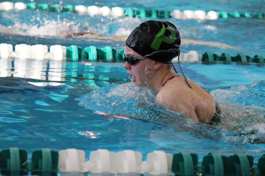 Pattonville goes head-to-head against Parkway North in swim meet