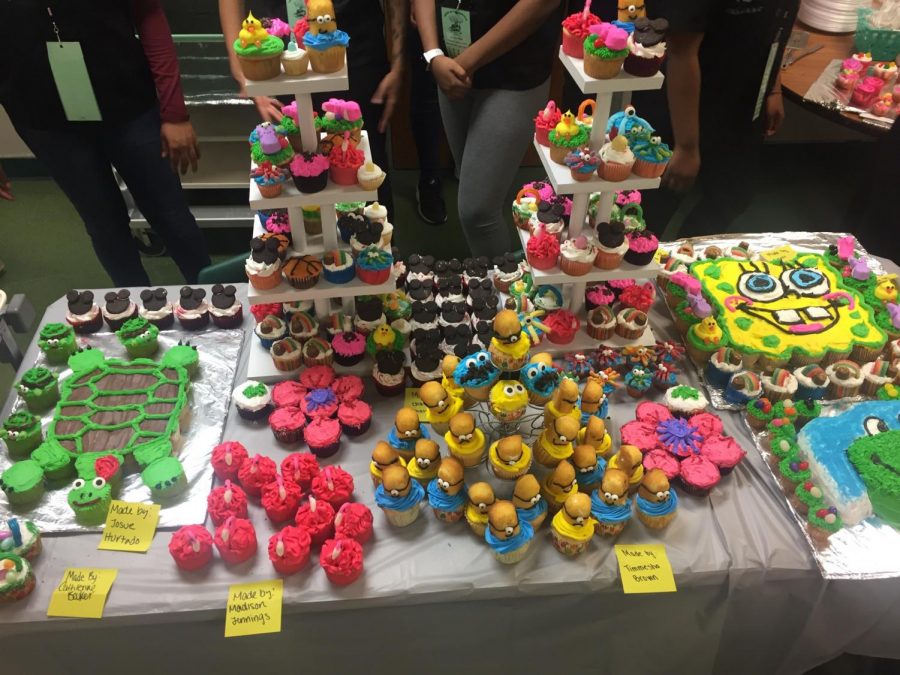 The Pattonville Culinary Arts students created desserts for the Taste of Pattonville event. 