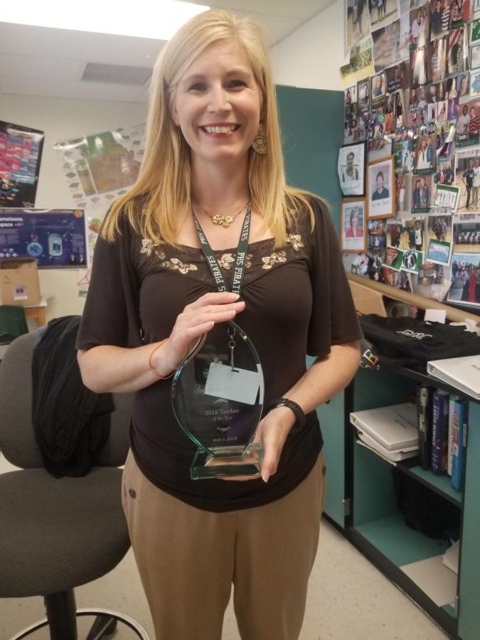 Ms. Schwendemann wins District Teacher of the Year award