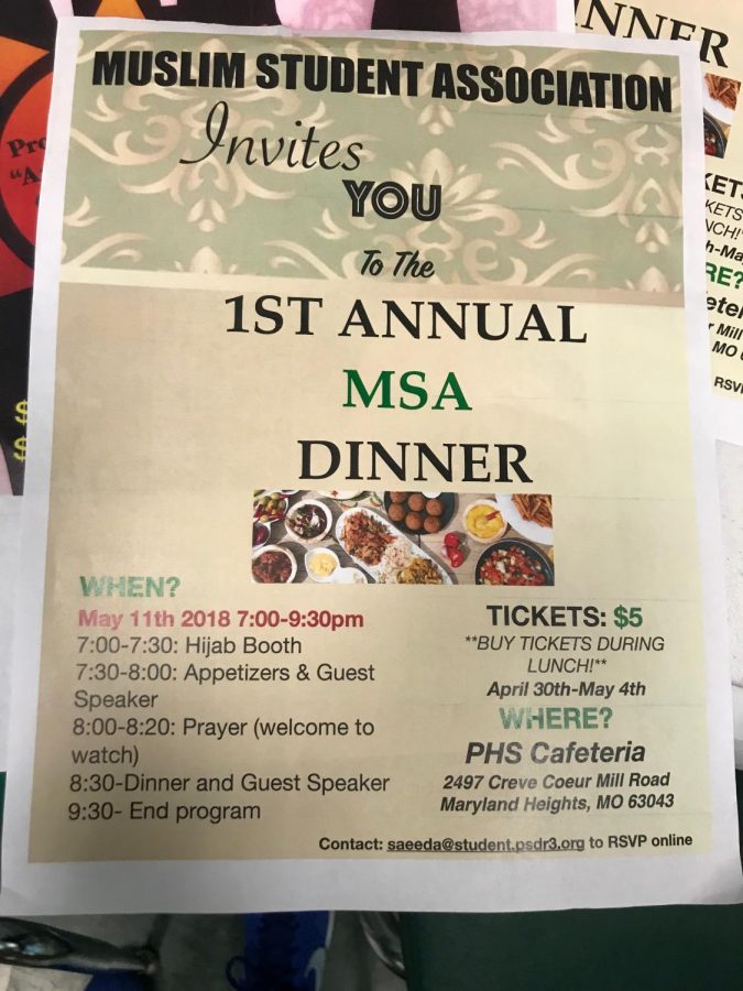 Muslim Student Association to host dinner event at Pattonville