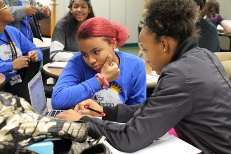 Students study for their exams during Triple As Finals Frenzy event on Dec. 12.