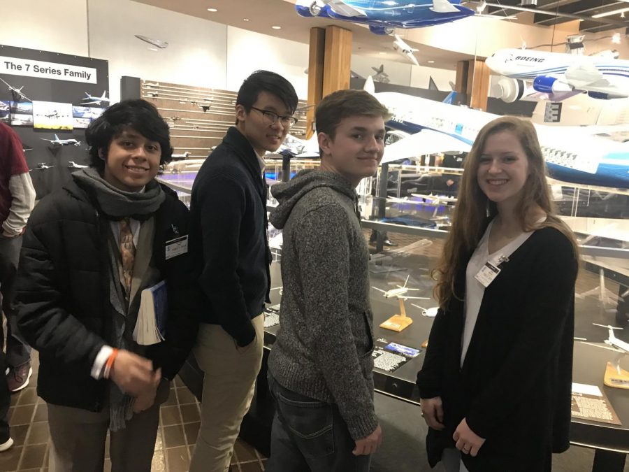 Students take field trip to The Boeing Company