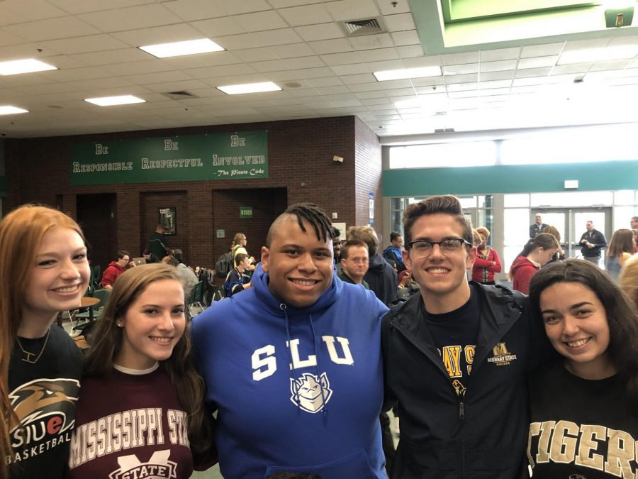 Seniors celebrate on National College Decision Day