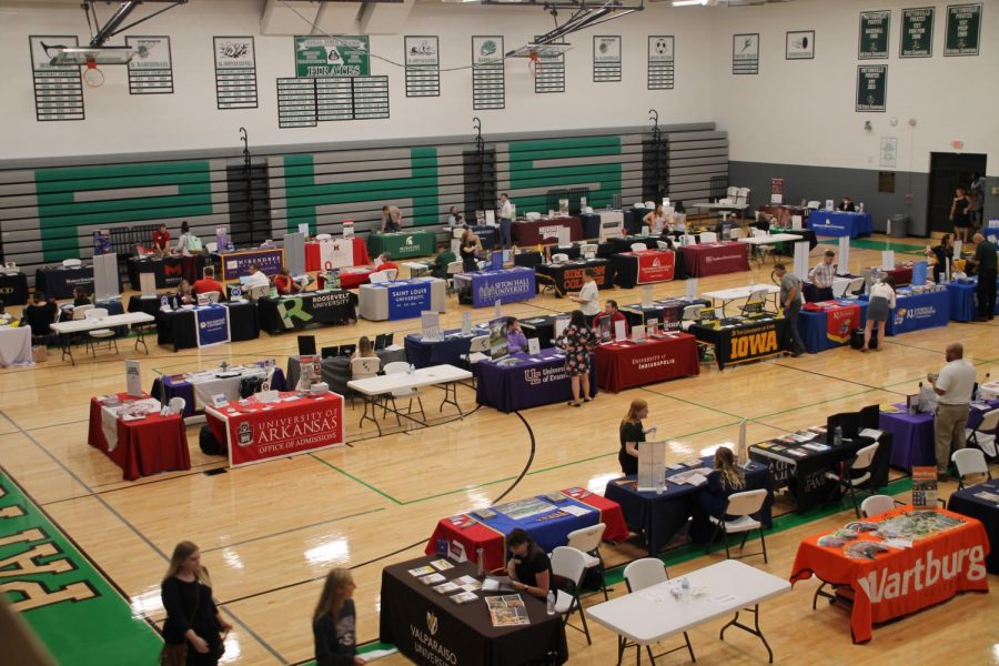 103 colleges and universities assemble for the College Fair on September 17.