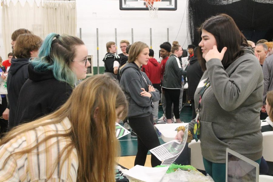 On Thursday, February 6, eighth grade students got to see what activities and clubs are available at PHS.