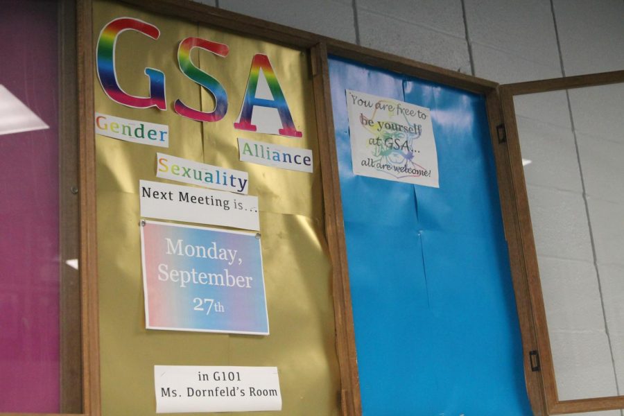 GSA is hosting meetings every Monday in G101. The GSA is a club that helps LGBTQIA+ students and allies socialize.