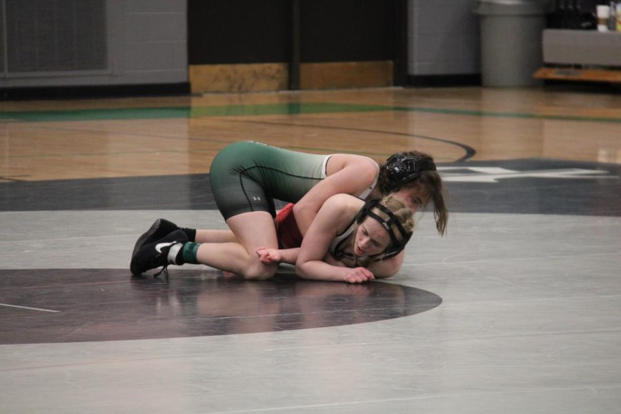Varsity wrestler Allie Basta explained why the sport helps her with not just her physical health. “While it helps me push my physical boundaries, but my mental and emotional as well. There are many hardships to wrestling and they have only made me stronger as a person.”  

