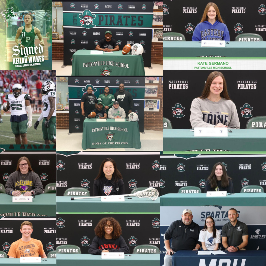 Pattonville's 12 senior athletes decided to sign and continue their sports career at a college level.