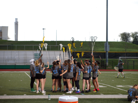 Pattonvilles JV Girls Lacrosse team worked together to progress their skills. Over the season the girls improved their understanding of the game through teamwork. 