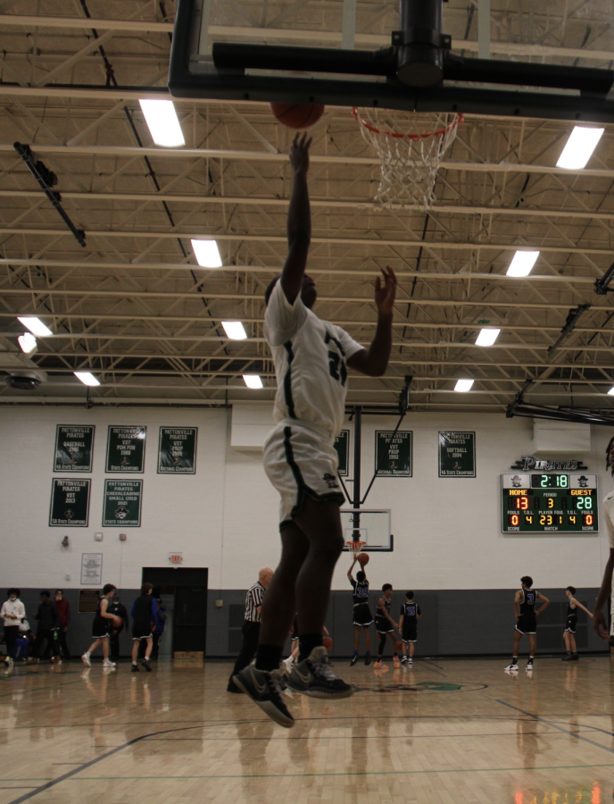 Pattonvilles JV Boys Basketball preparing for their upcoming games.