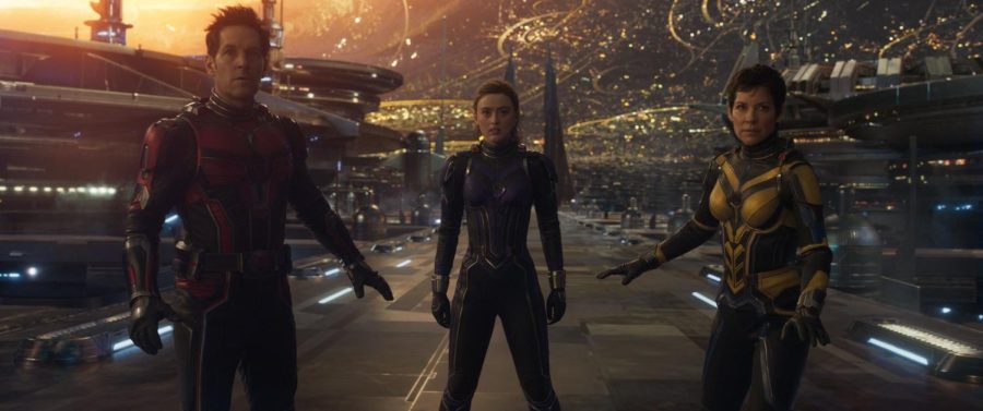 Ant-Man and the Wasp: Quantumania, having premiered February 16th, with Scott Lang played by Paul Rudd, Hope van Dyne played by Evangeline Lilly, and Cassandra Lang played by Kathryn Newton.